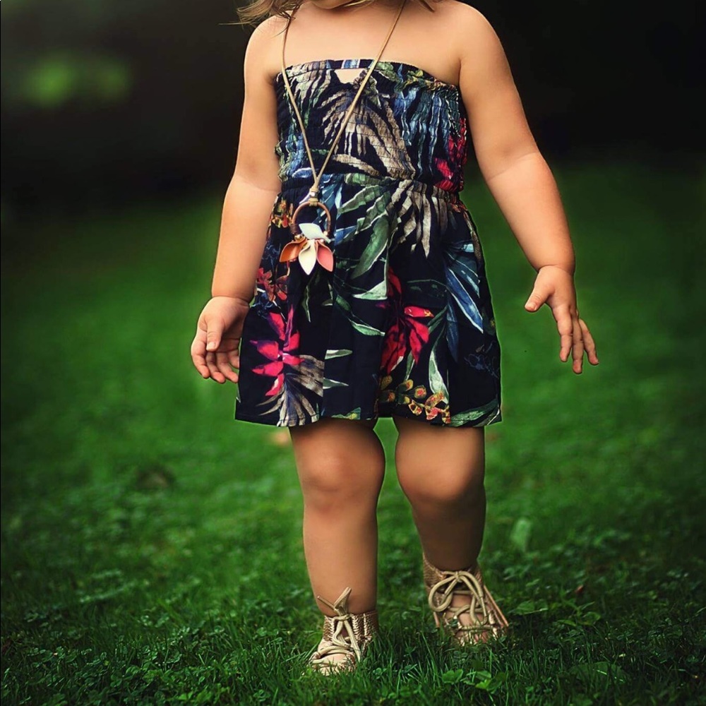 Tropical Tube Dress